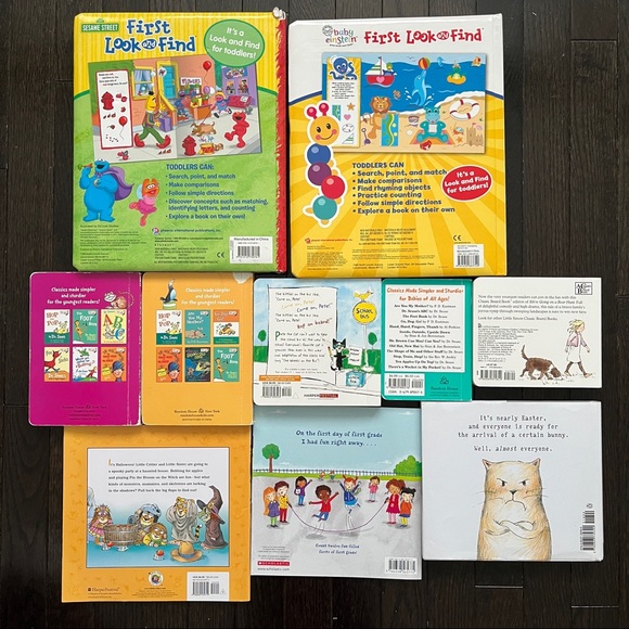 Bundle 10 Children’s Books + BONUS Baby Einstein Floor Puzzle - Picture 2 of 5